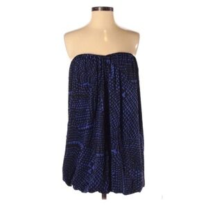 BCBG y2k mini Bubble Dress black purple